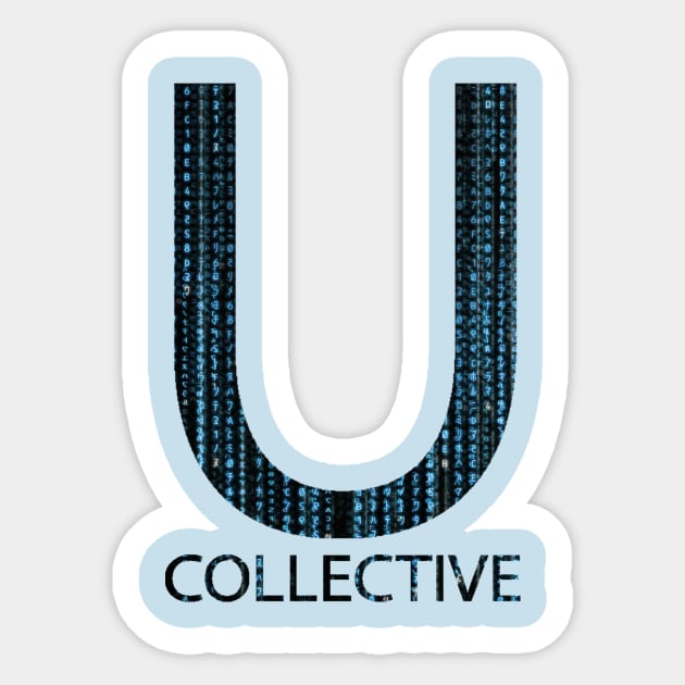 U Collective Matrix Sticker by UCollective